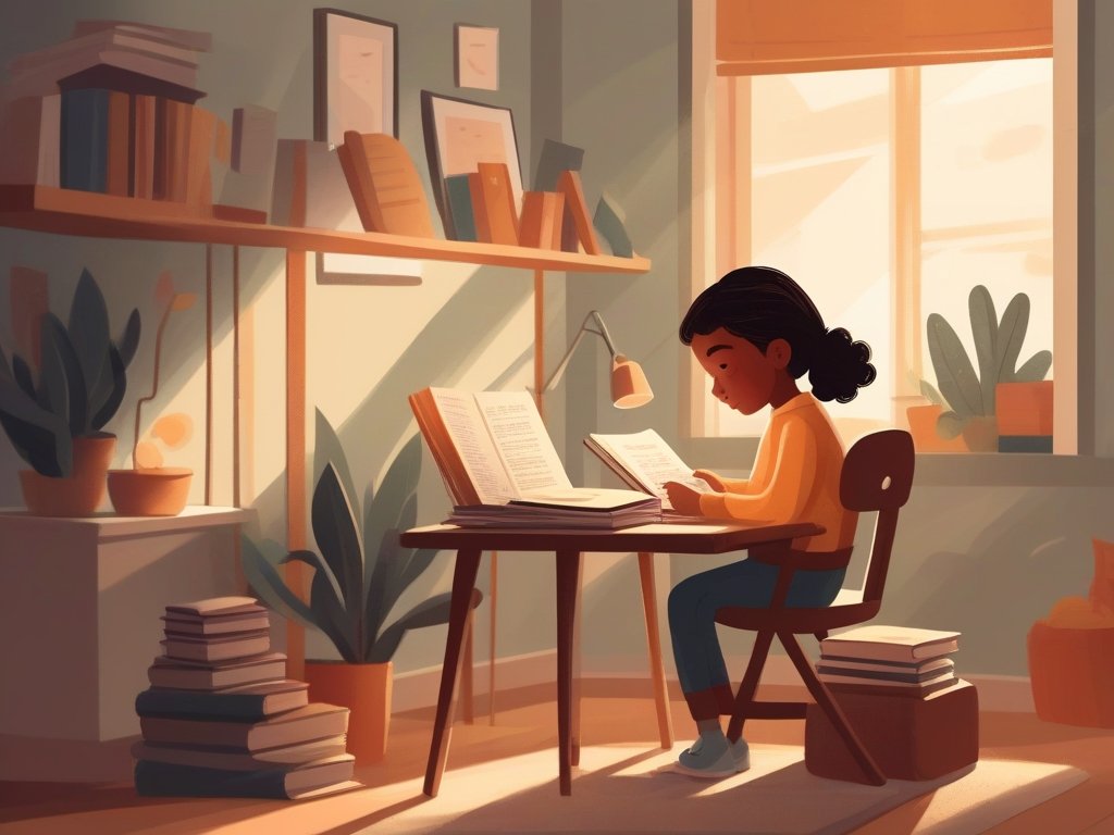 leonardo vision xl modern editorial illustration of a child at 0.jpg